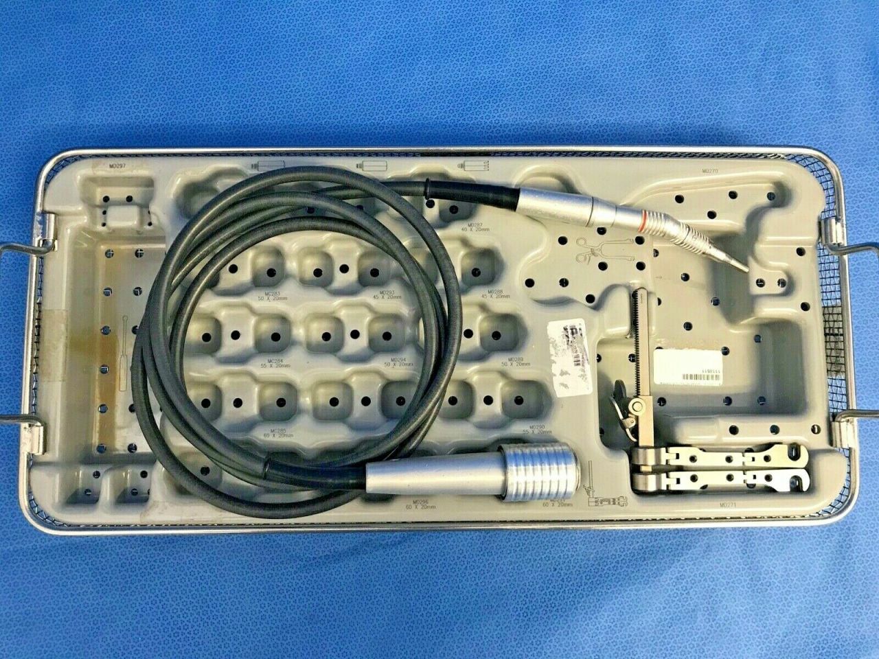 AESCULAP MD271 Cervical Caspar Retractor / Distractor / Saw Set Spine Neuro Neurology