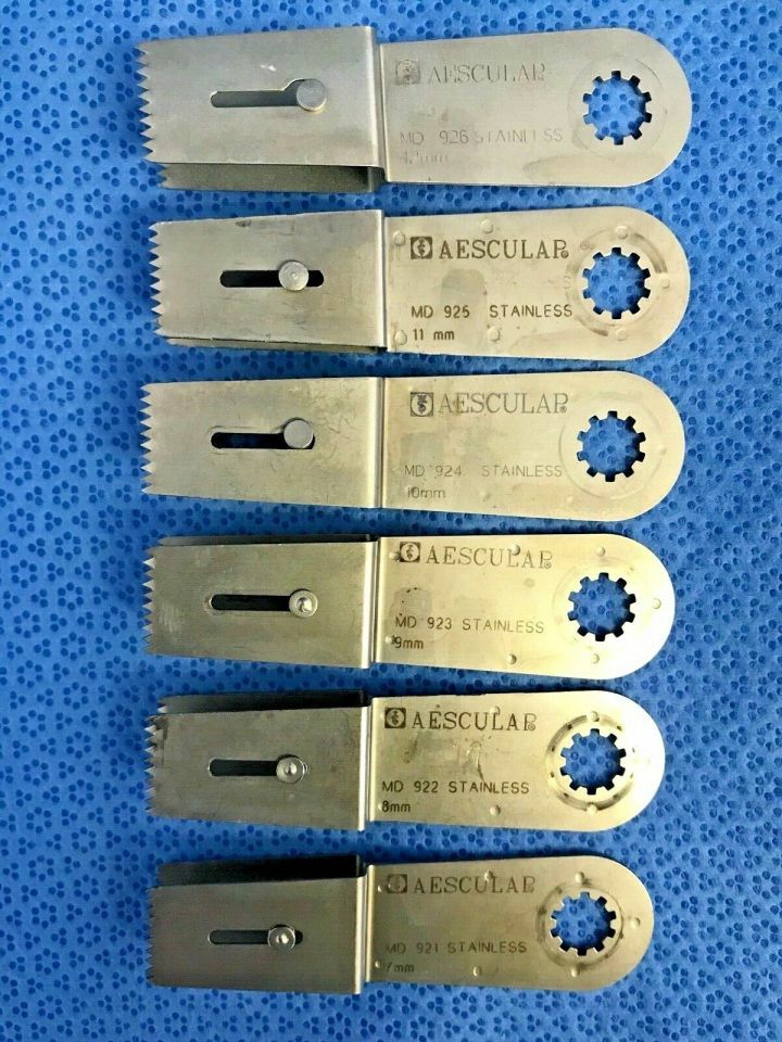 AESCULAP MD271 Cervical Caspar Retractor / Distractor / Saw Set Spine Neuro Neurology