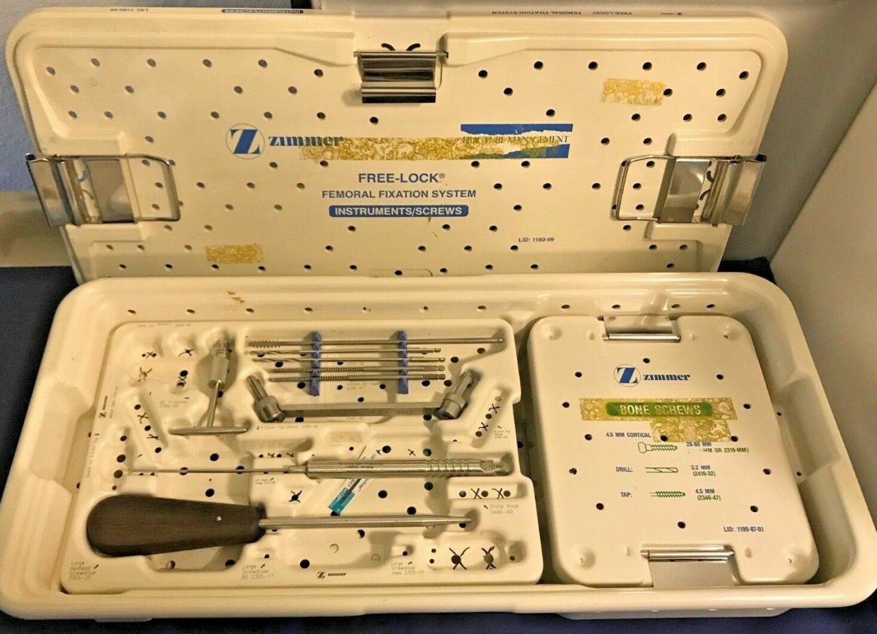 ZIMMER 1180-99 Free-Lock Femoral Fixation System