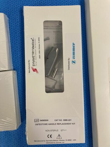SYMMETRY MEDICAL ZIMMER Various Flexible Chisel / Thin Osteotome / Radial Osteotome