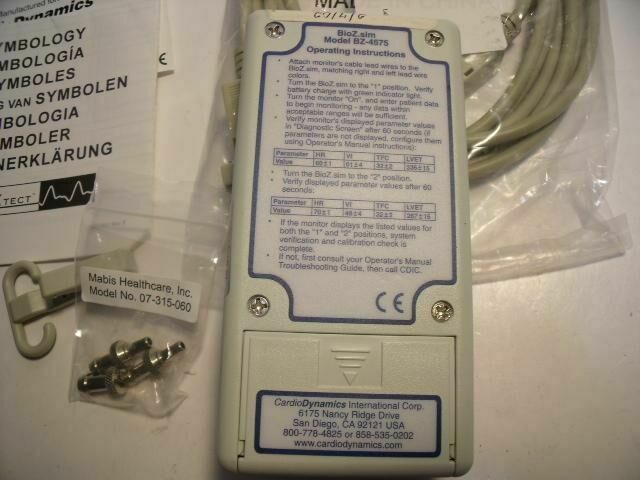 CARDIO DYNAMICS BZ-4575 BIOZ.SIM Muscle Stimulator
