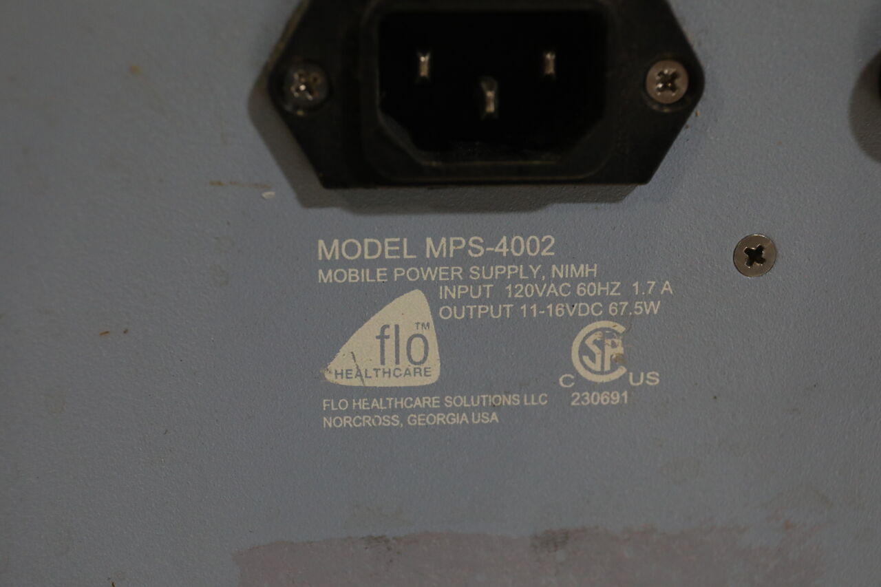 FLO HEALTHCARE SOLUTIONS MPS-4002 Power Supply