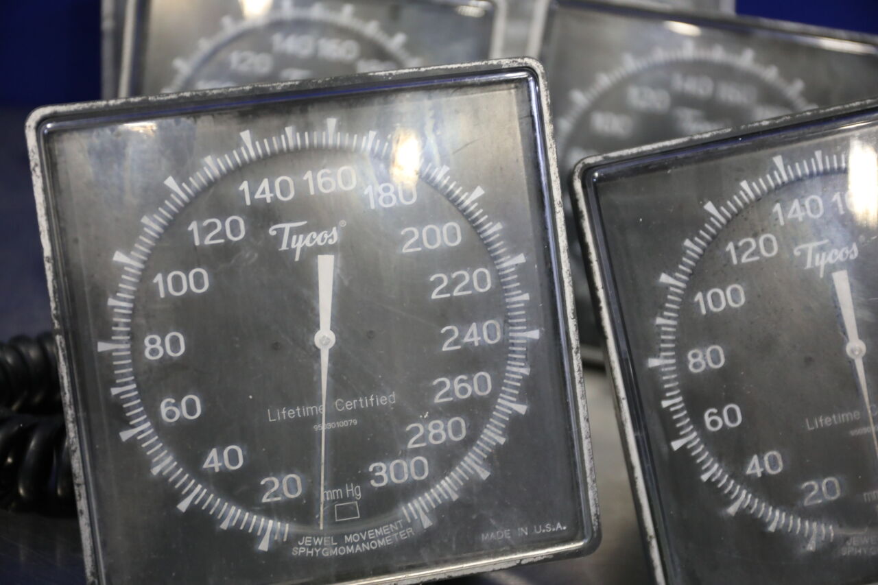 TYCOS Jewel Movement - Lot of 7 Sphygmomanometer