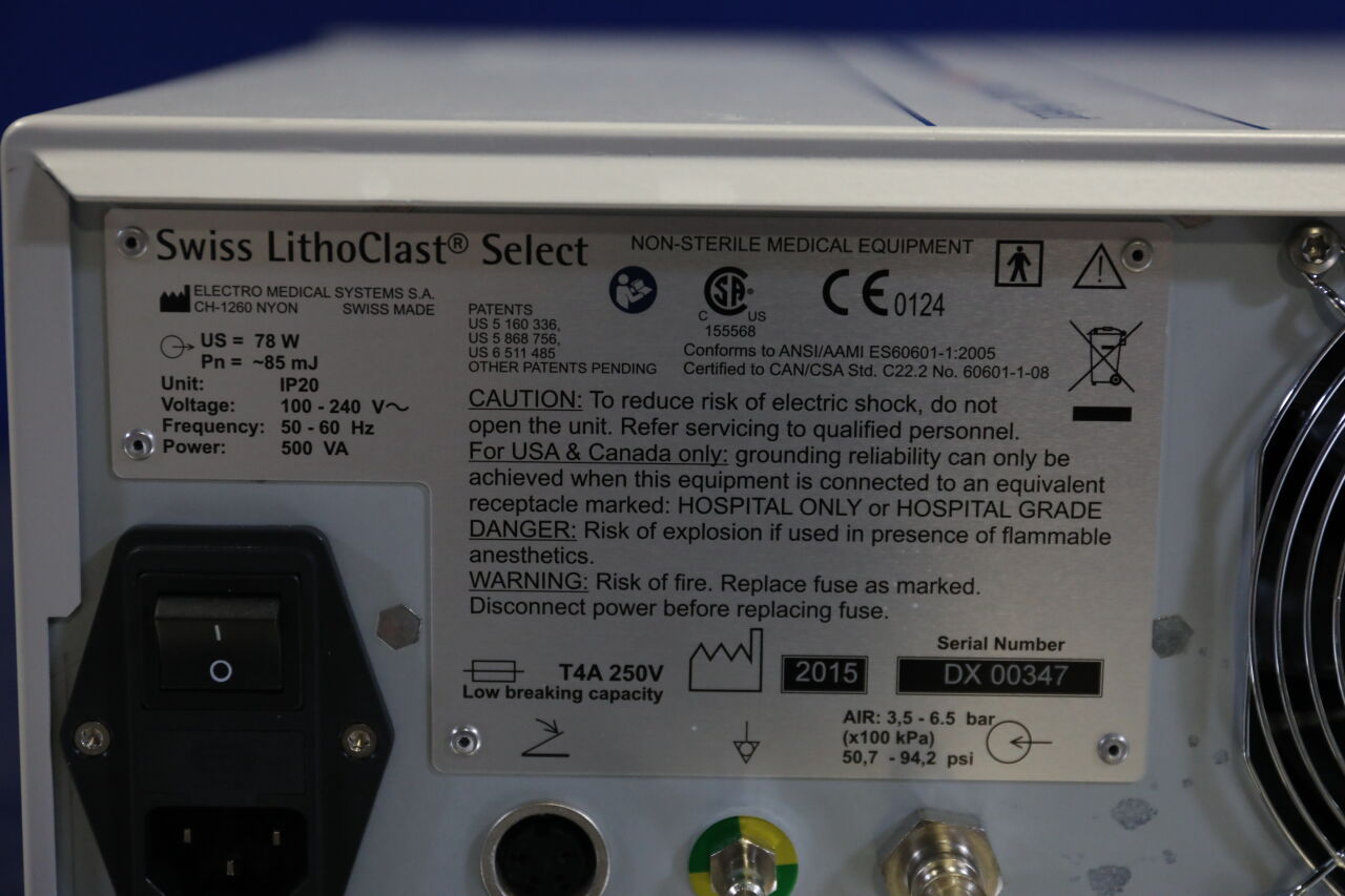 BOSTON SCIENTIFIC Swiss Lithoclast Select Lithotripter