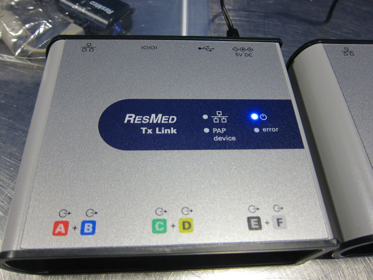 RESMED Tx Link - Lot of 2 Bi-level PAP