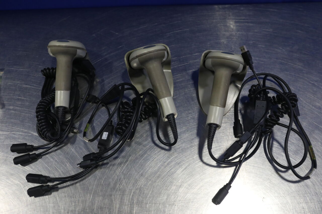 HANDHELD PRODUCTS IT3800 Barcode Scanner - Lot of 3