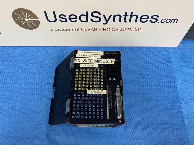 SYNTHES 4.0mm & 5.0mm Tibial Nail Implants