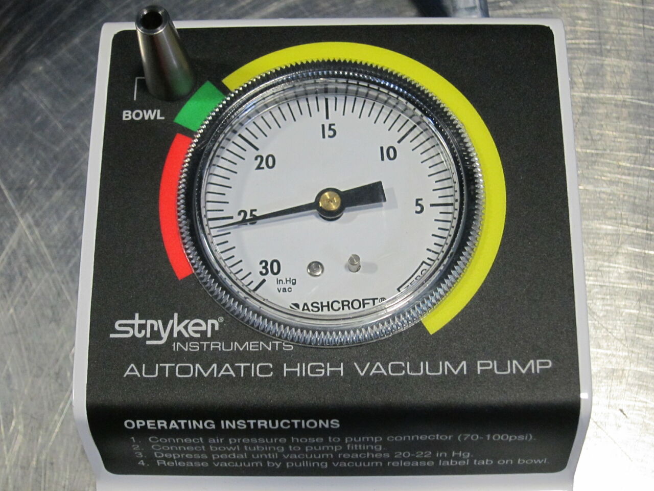 STRYKER 206-500 Vacuum Pump