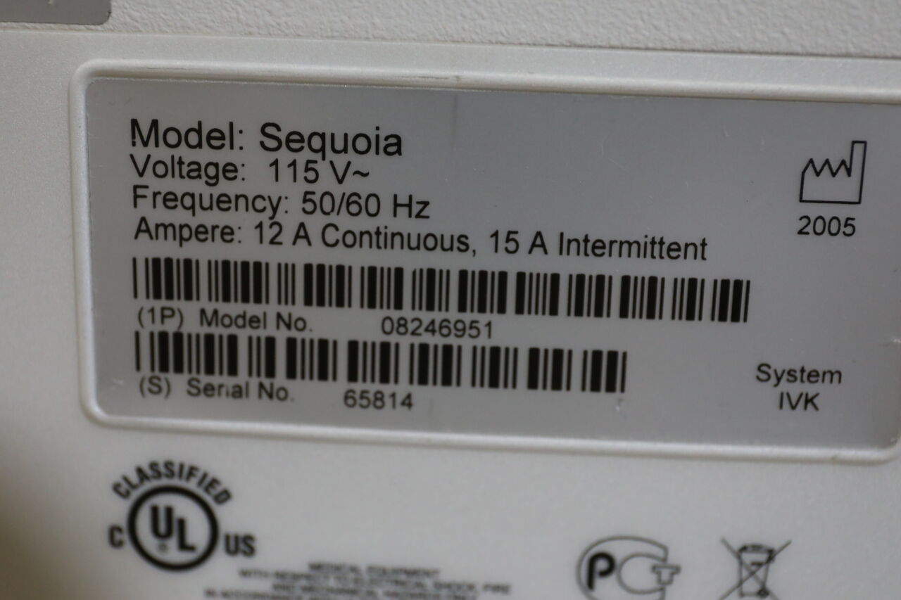 ACUSON Sequoia C256 Ultrasound Machine