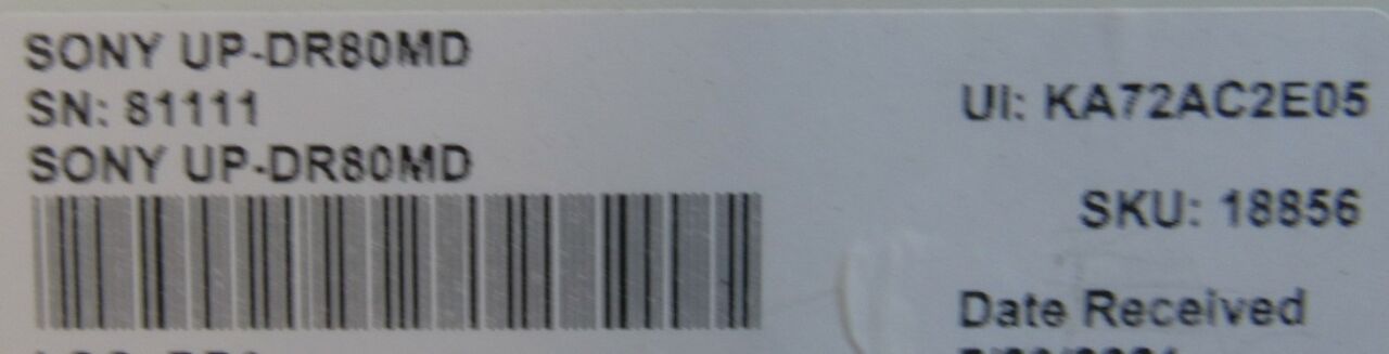 SONY UP-DR80MD Printer