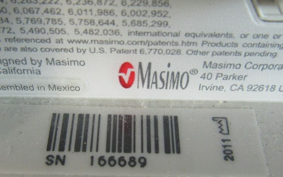 MASIMO Radical 7 - Lot of 4 Oximeter - Pulse