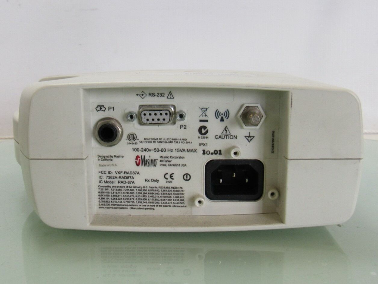 MASIMO Rad 87 - Lot of 10 Oximeter - Pulse