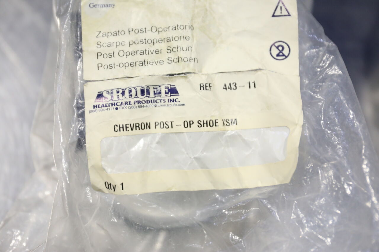 SROUFE 443-11 Post Op Shoe - Lot of 6 Brace