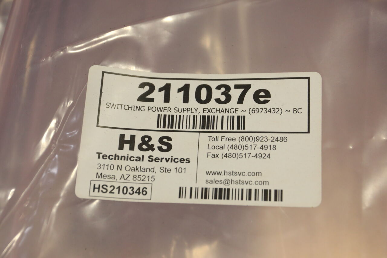 H&S TECHNICAL SERVICES 6973432 Switching Power Supply Exchange