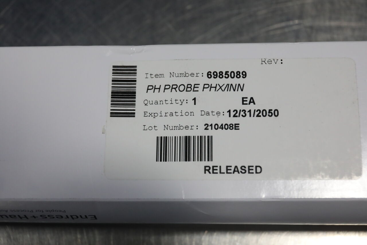 ENDRESS & HAUSER 6985089 PH Probe PHX/Inn
