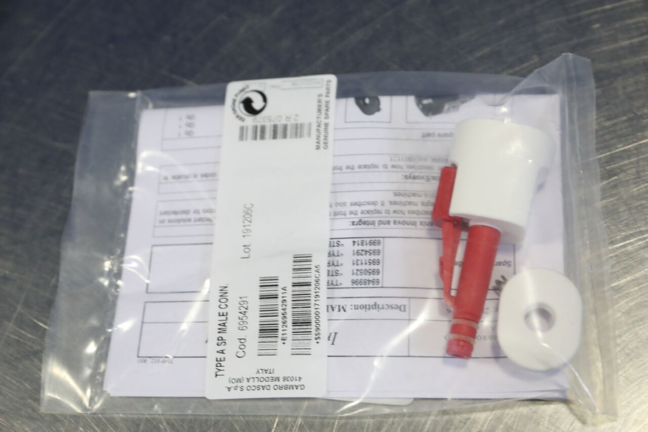 GAMBRO 6954291 Type A SP Male Connector - Lot of 8