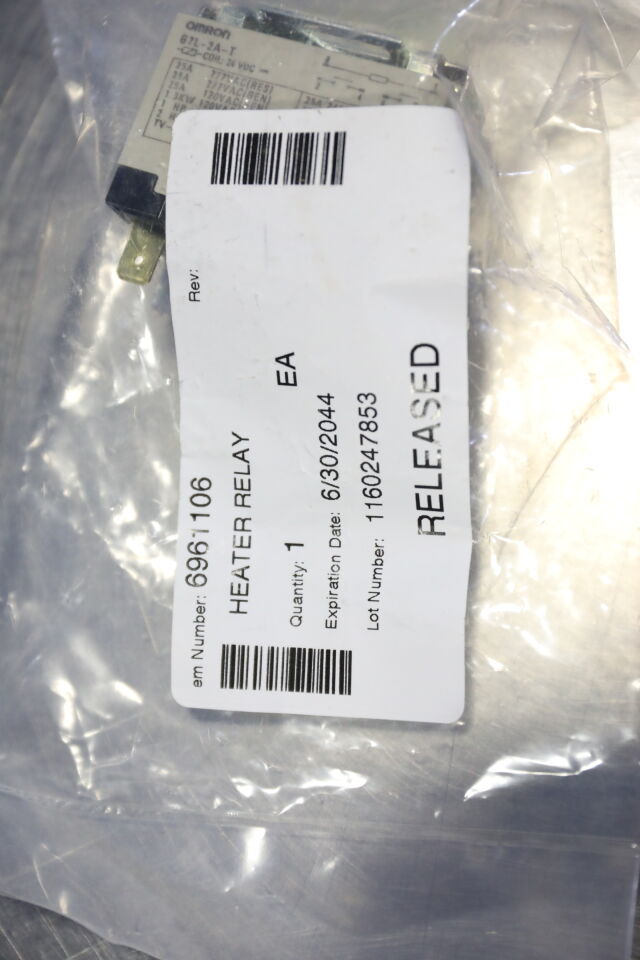 GAMBRO 6961106 Heater Relay - Lot of 3