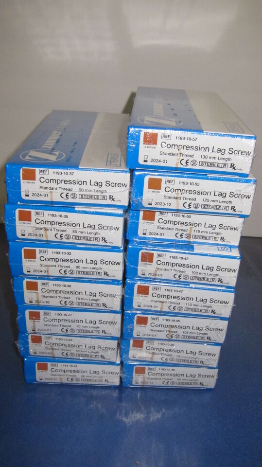 ZIMMER Versa FX Femoral Fixation System Compression Lag Screw - Lot of 15