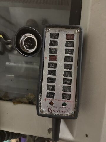 SKYTRON ELITE 3500 Hand Controls Lot of 1