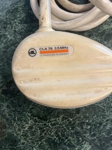 ATL CLA 76 Curved Linear Array 3.5 Lot of 2 Ultrasound Transducer