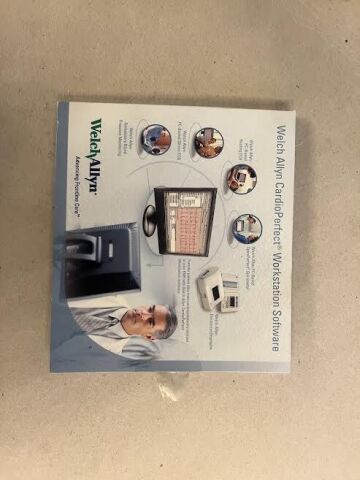WELCH ALLYN CardioPerfect Workstation Software Lot of 1