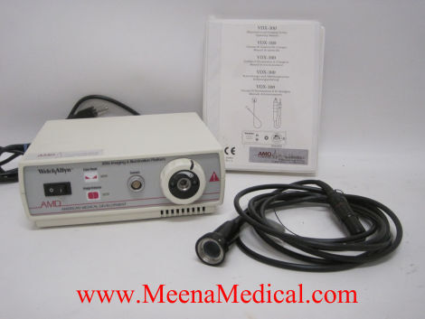 WELCH ALLYN AMD 300 S Otoscope Model 20580 w/AMD 300S Imaging Otoscope
