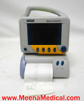 WELLS JOHNSON ut4000A ECG Moniter