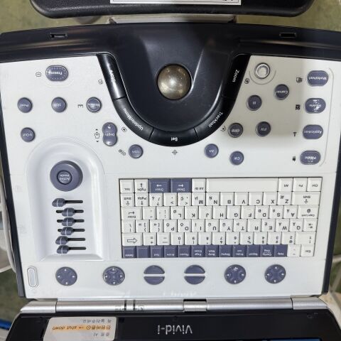 GE Vivid i with Convex 4CRS  Cardiac 3SRS Two Probe Ultrasound OB / GYN