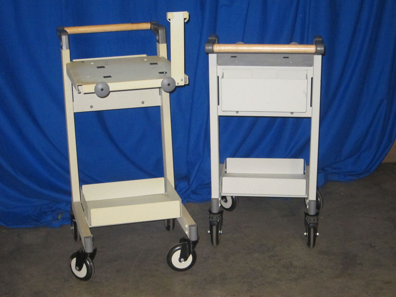 Empty EKG - Lot of 2 Pharmacy/Med Cart