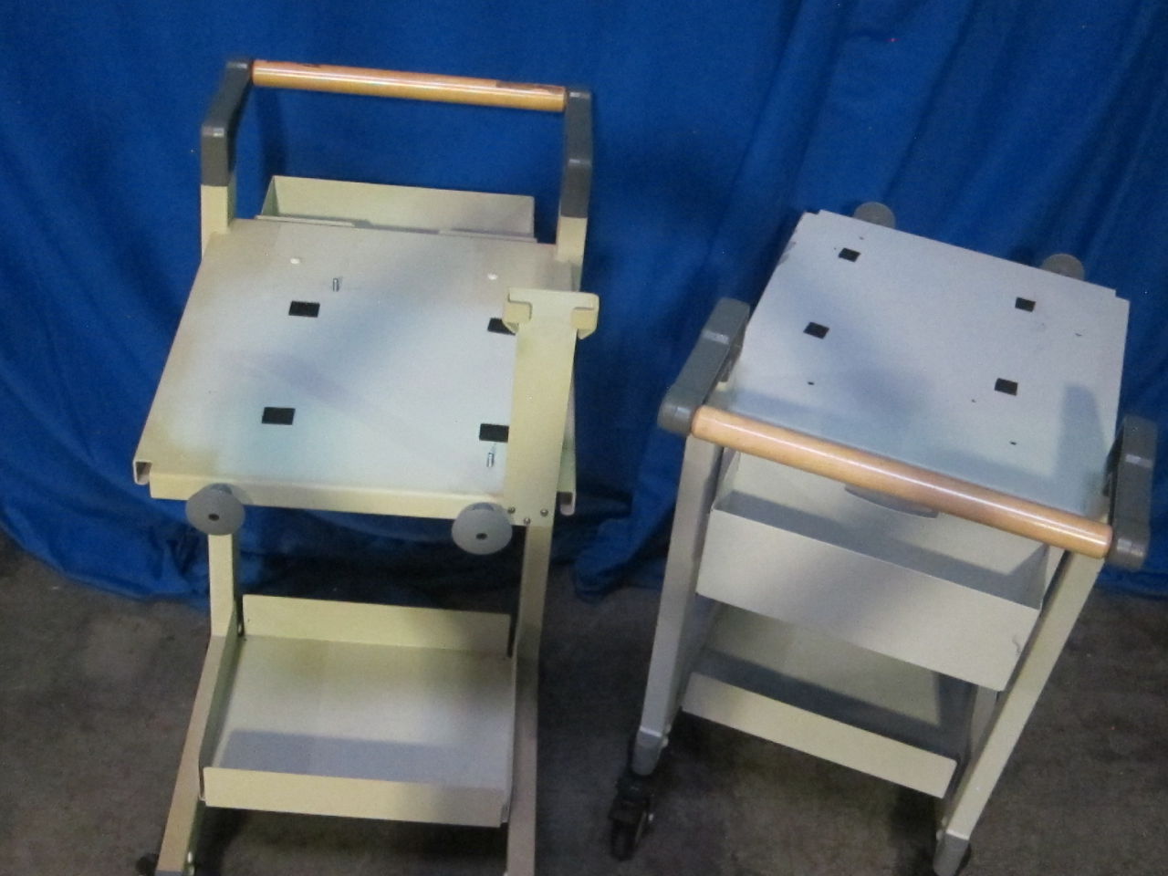 Empty EKG - Lot of 2 Pharmacy/Med Cart