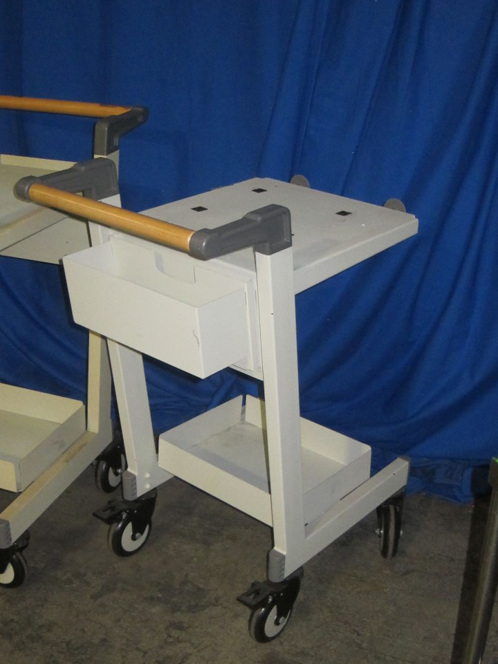 Empty EKG - Lot of 2 Pharmacy/Med Cart