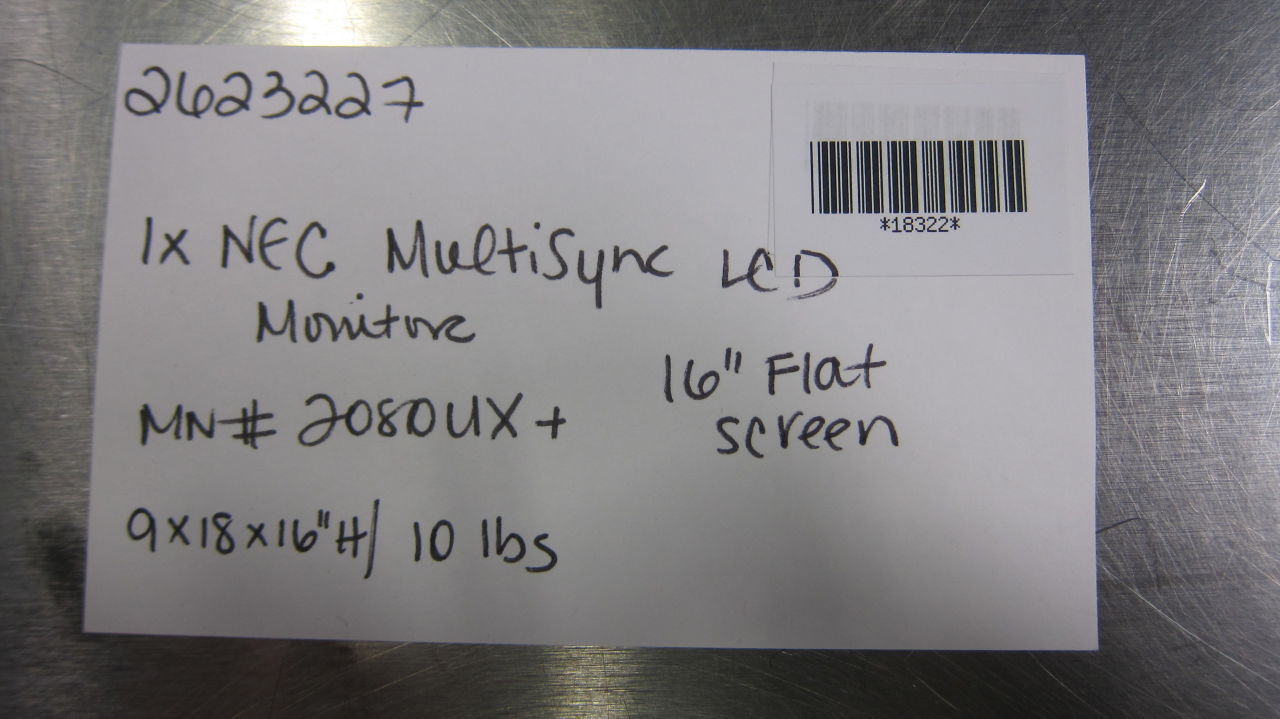 NEC LCD Flat screen - Lot of 13 Display Monitor