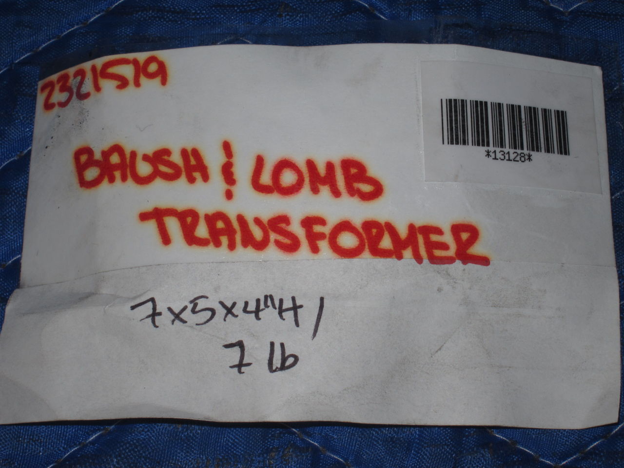 BAUSCH & LOMB Transformer