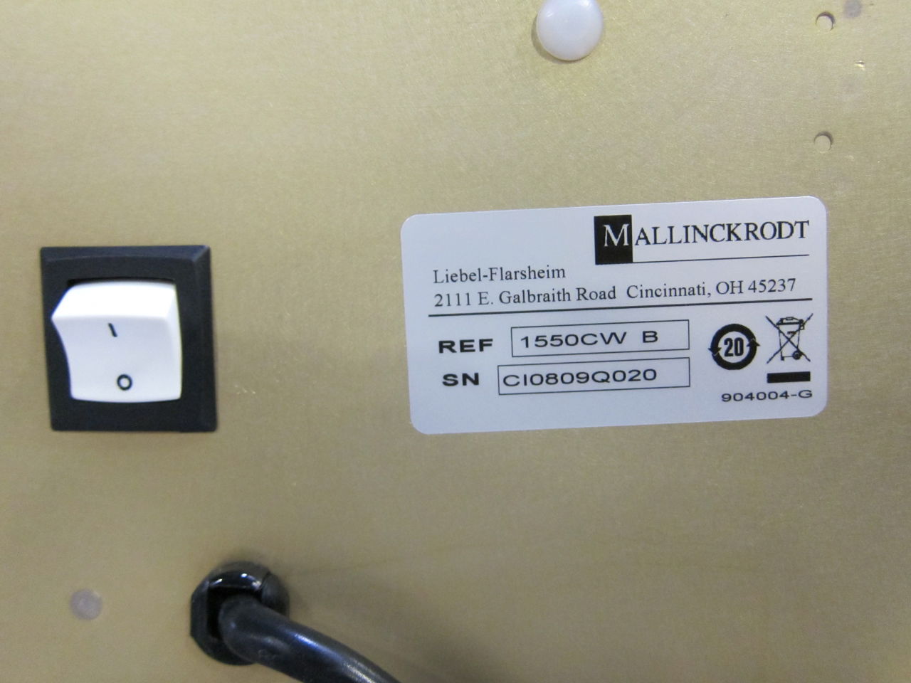 MALLINCKRODT Ready-Box Incubator