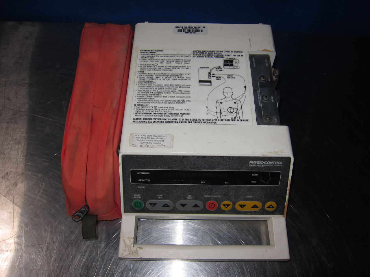 PHYSIO-CONTROL CORPORATION Quik-Pace Pacemaker
