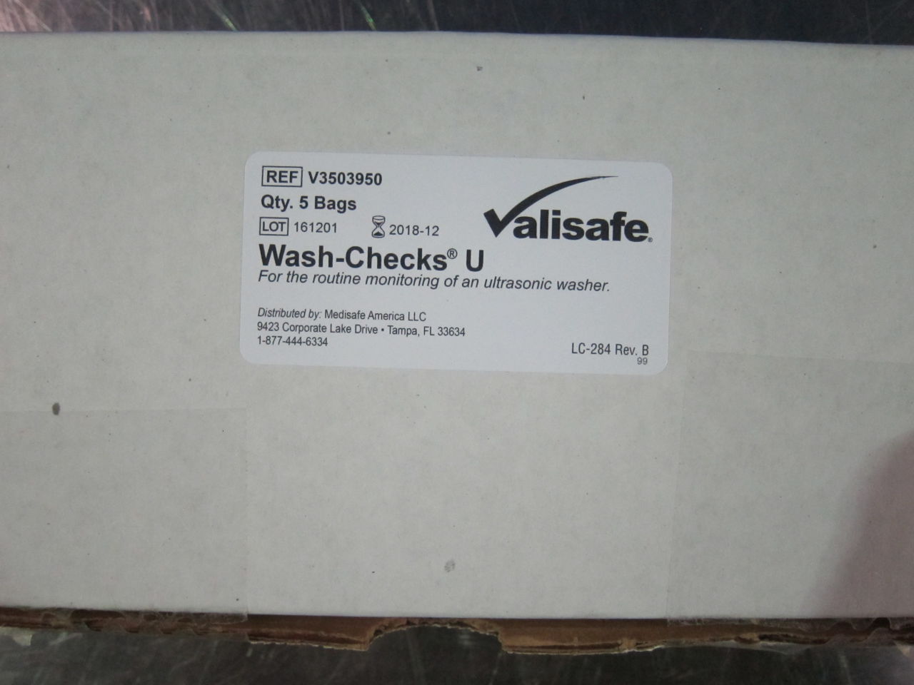 VALISAFE Wash-Checks U