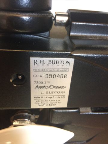 BURTON 750I Auto Cross Illuminated Phoroptors / Refractors
