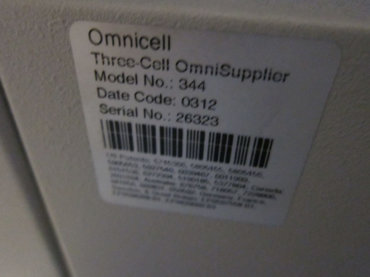 OMNICELL 344 Cabinet