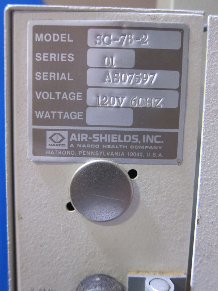 AIR-SHIELDS Various w/ Servo Controller Infant Warmer