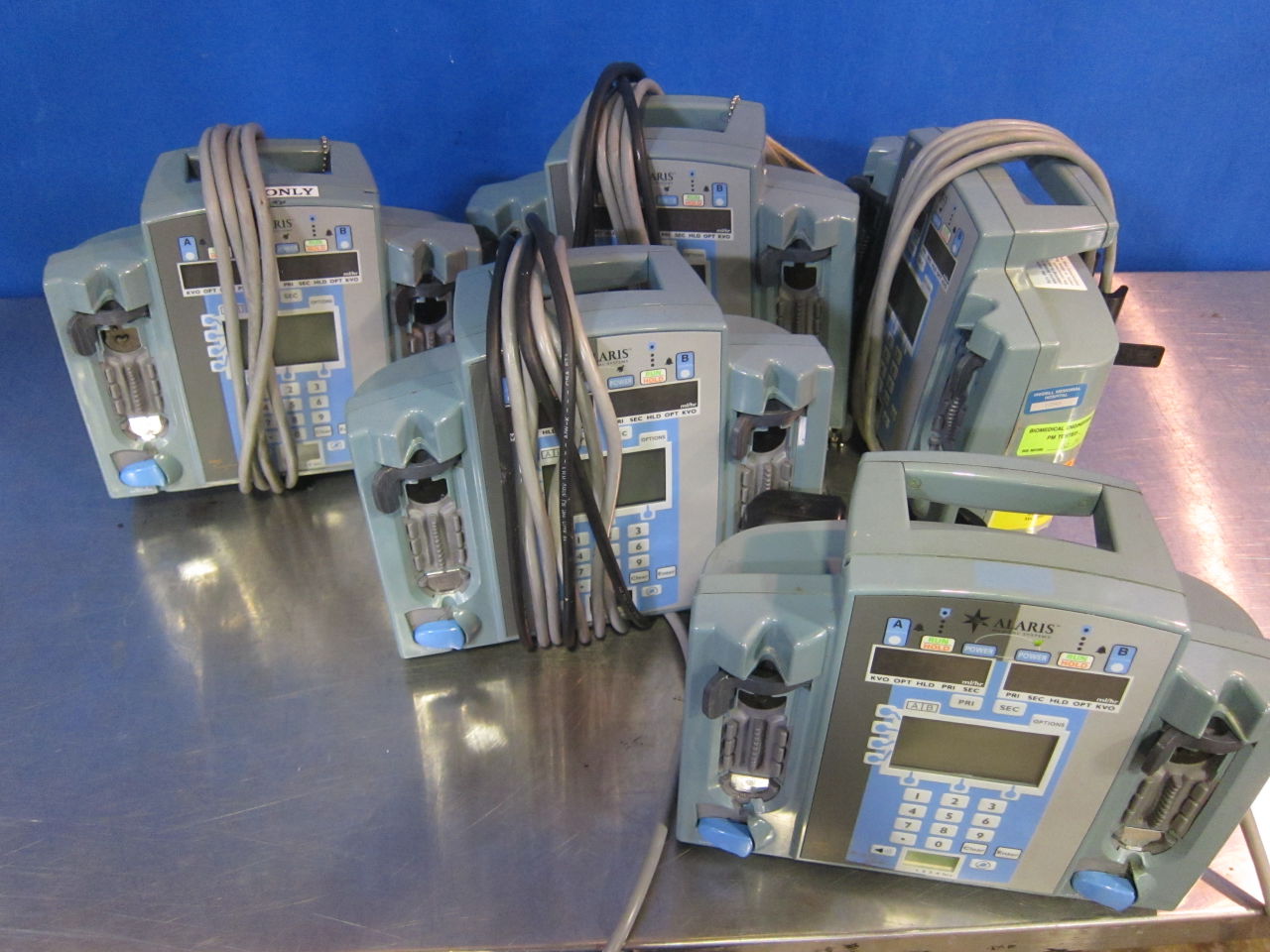 ALARIS 7230B - Lot of 5 Pump IV Infusion