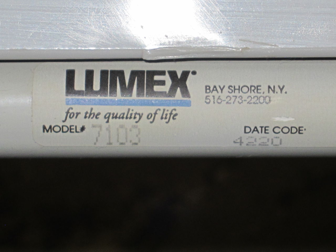 LUMEX 7103 Adult Toilet Chair