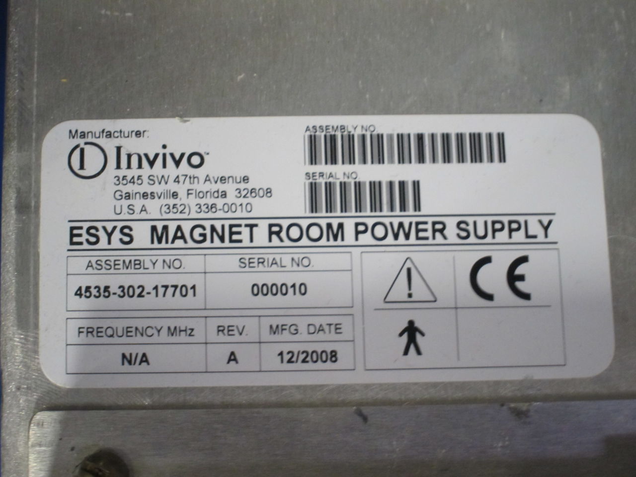 INVIVO Various Functional Stimulation Testing Equipment, USB Switch 2 Port, Power Supply