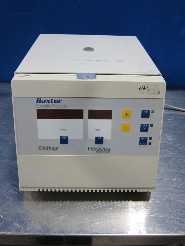 BAXTER/HERAEUS Clinifuge Centrifuge