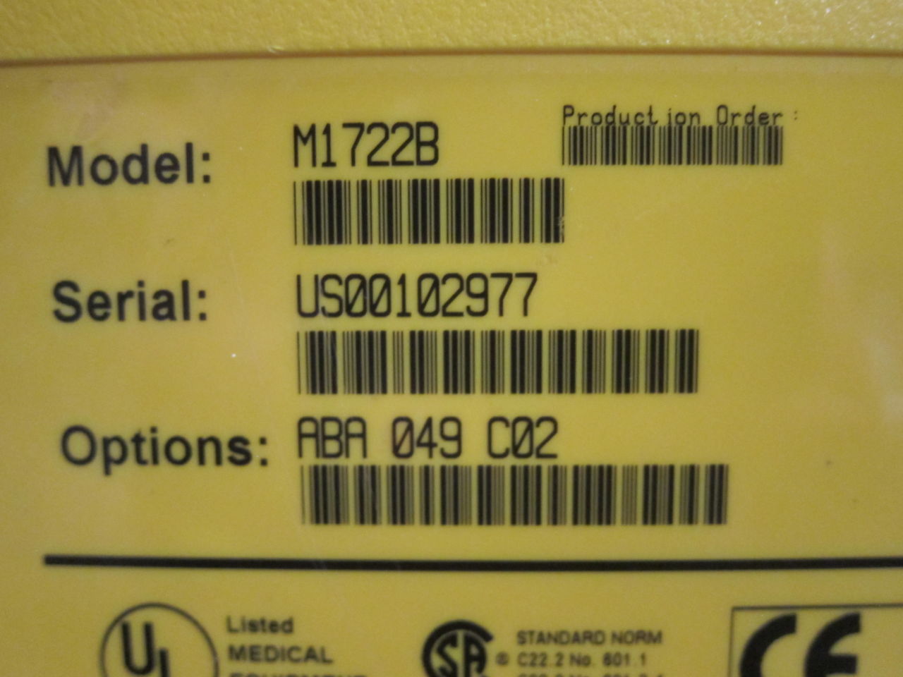 HEWLET PACKARD Codemaster Defibrillator