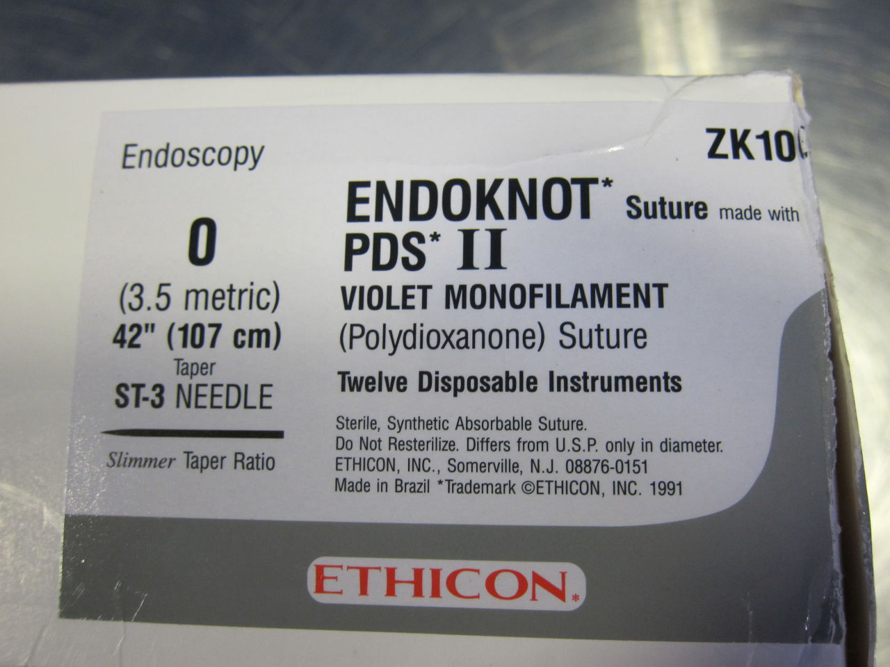 ETHICON Endoknot PDS II - Lot of 21 Sutures