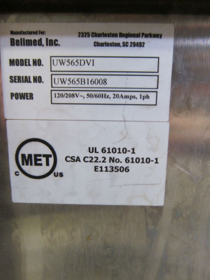 OMRON Belimed Ultrasonic Sterilizer