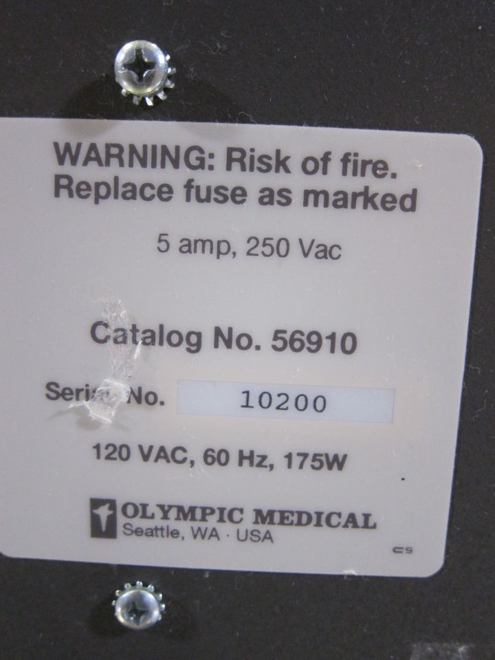 OLYMPIC MEDICAL Warmette Blanket / Solution Warmer
