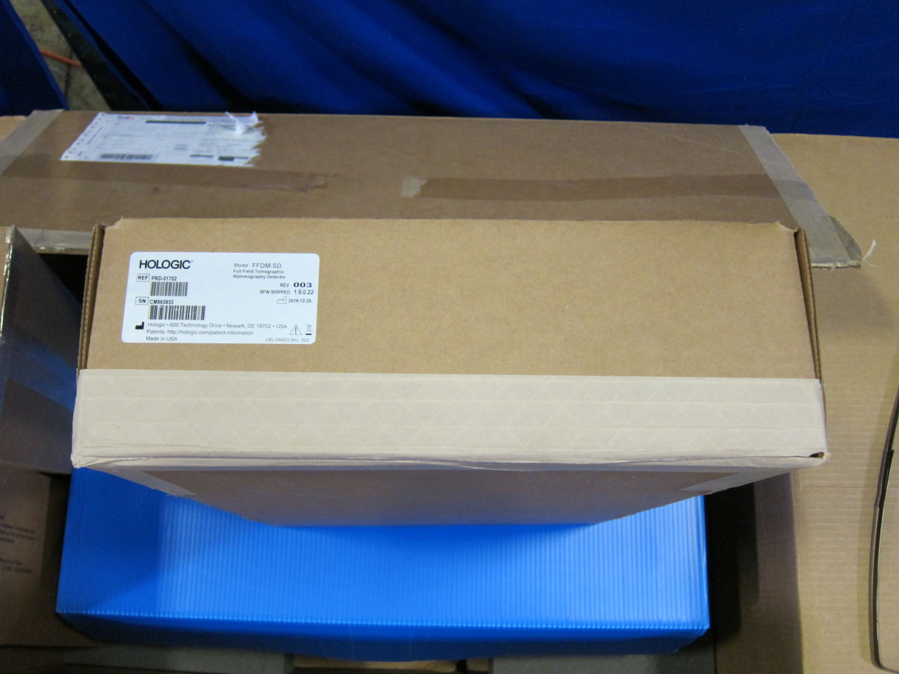 HOLOGIC Tomographic Mammo Detector- Shipping Kit Only