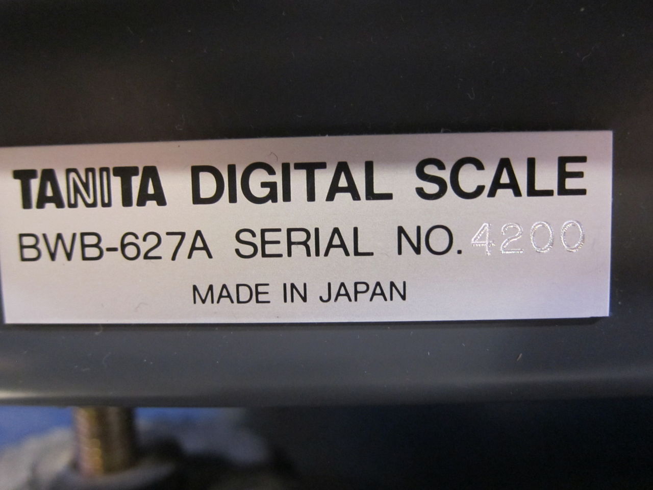 TANITA BWB-627A Scale