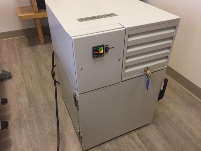 SCIENTEMP CORP. Scientemp Freezer in great condition. Barely Used. Refrigerator Freezer